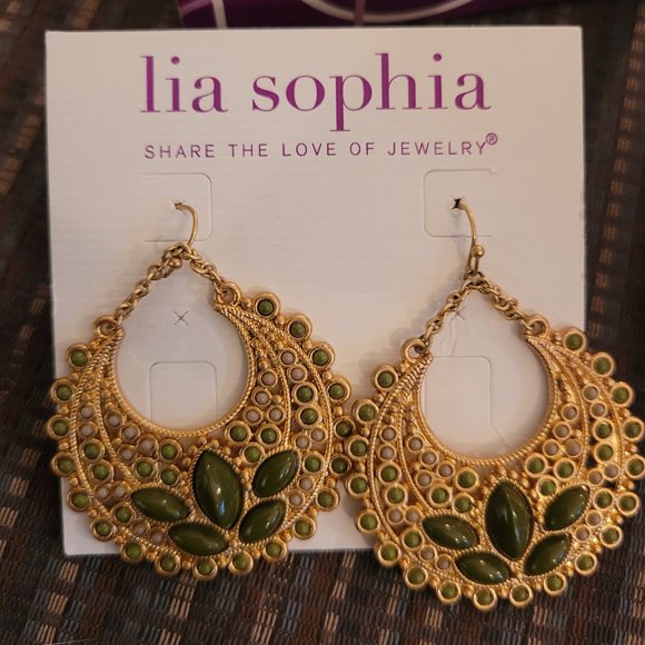 Lia Sophia Donoma Dangle Earrings - Picture 1 of 4